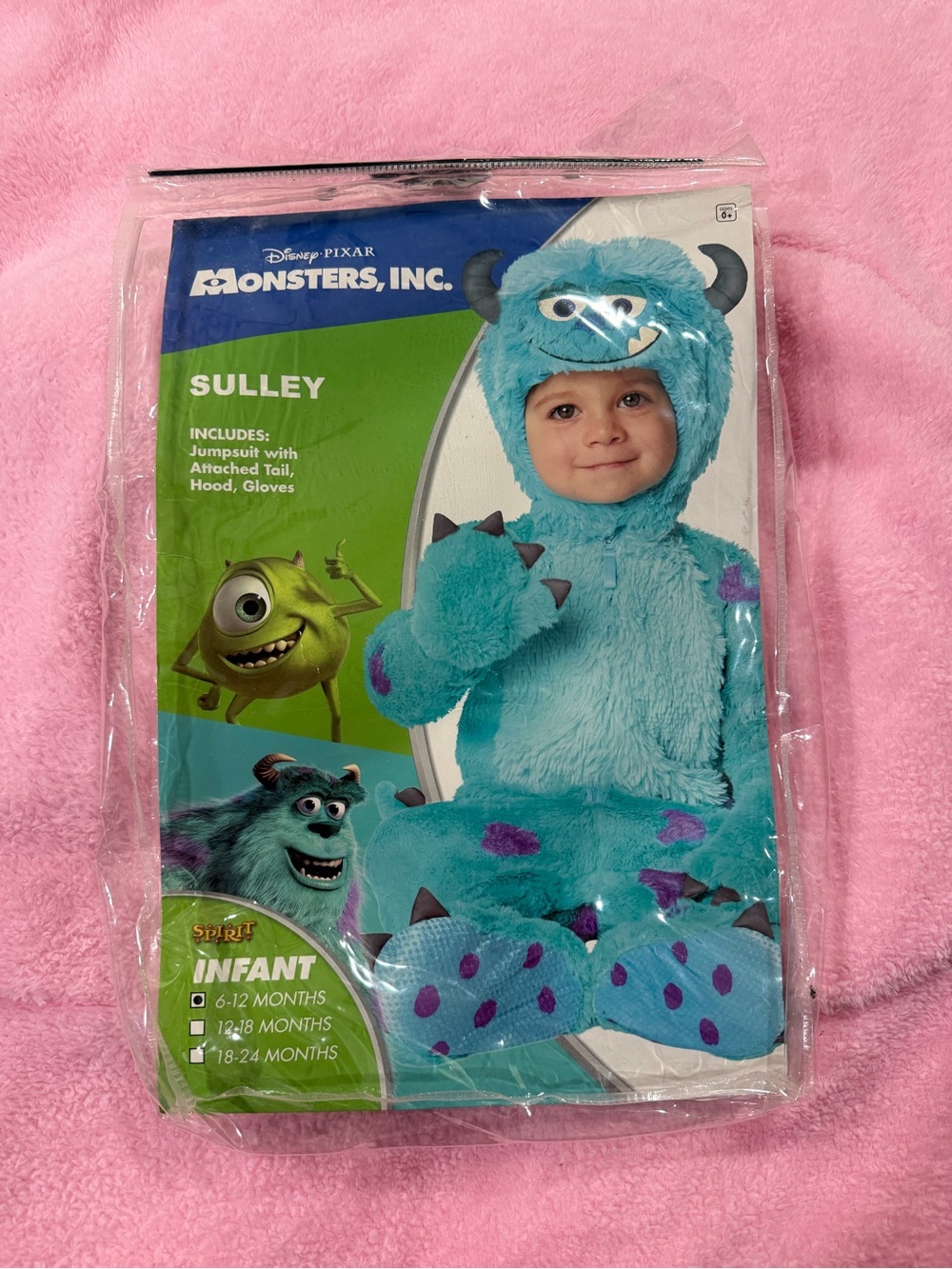 Monsters, Inc. Sulley Infant Costume - Blue